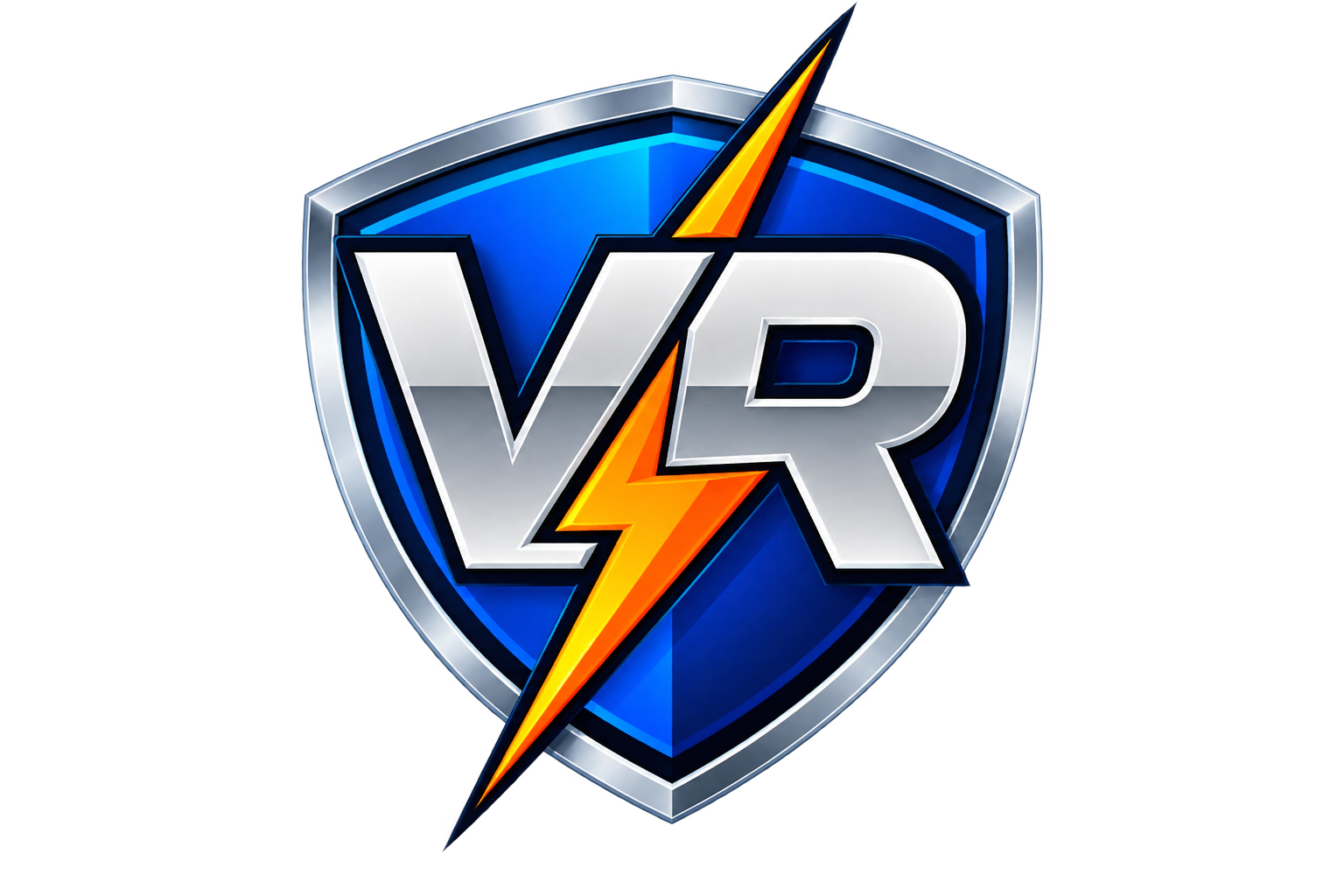 Emblema de VR Electric Solution con licencia de perito electricista número 13926